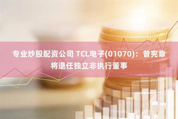 专业炒股配资公司 TCL电子(01070)：曾宪章将退任独立非执行董事